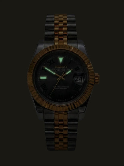 Wimbledon Gold - Two Tone Datejust Mod