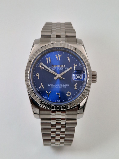 Mörkblå Arabic - Datejust Mod
