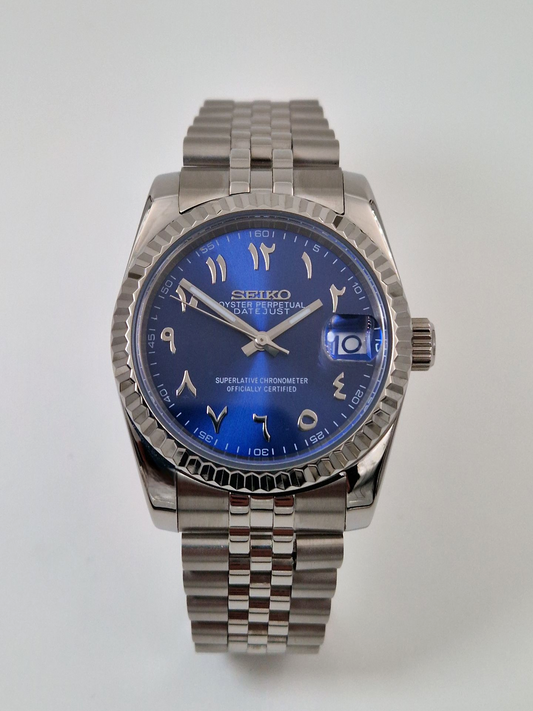 Mörkblå Arabic - Datejust Mod