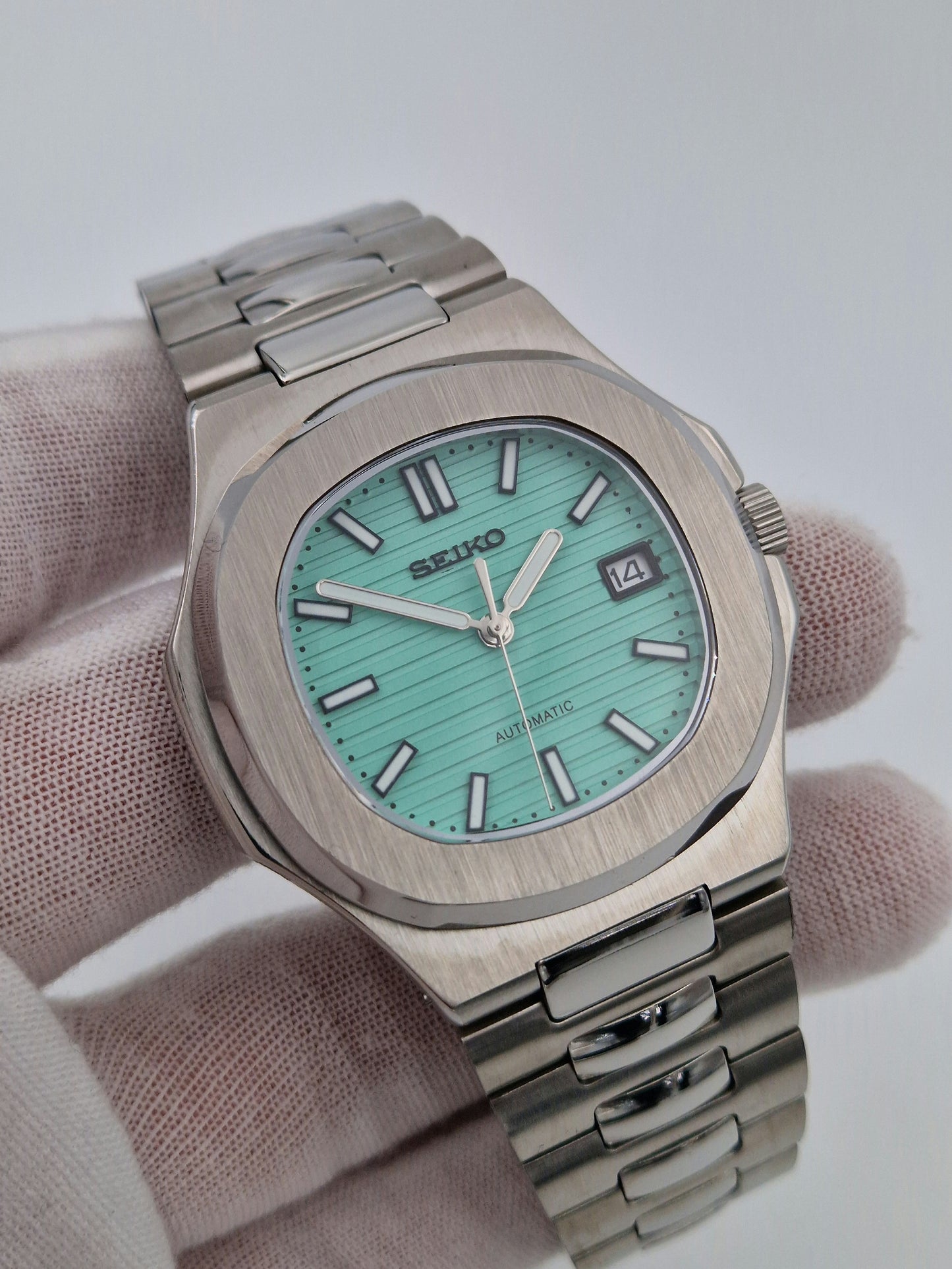 Seiko Nautilus Mod Turquoise