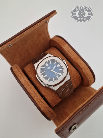 Nahkainen matkalaukku