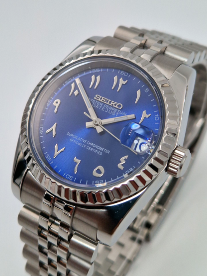 Mörkblå Arabic - Datejust Mod